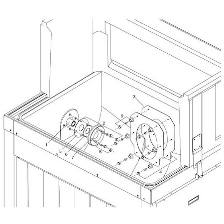 Follett Hardware, Mounting, Tube  Seal 00110346